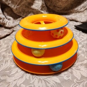 🐾🐈🐾 NWOT Catstages Tower Of Tracks With Handle Topper Cat Toy